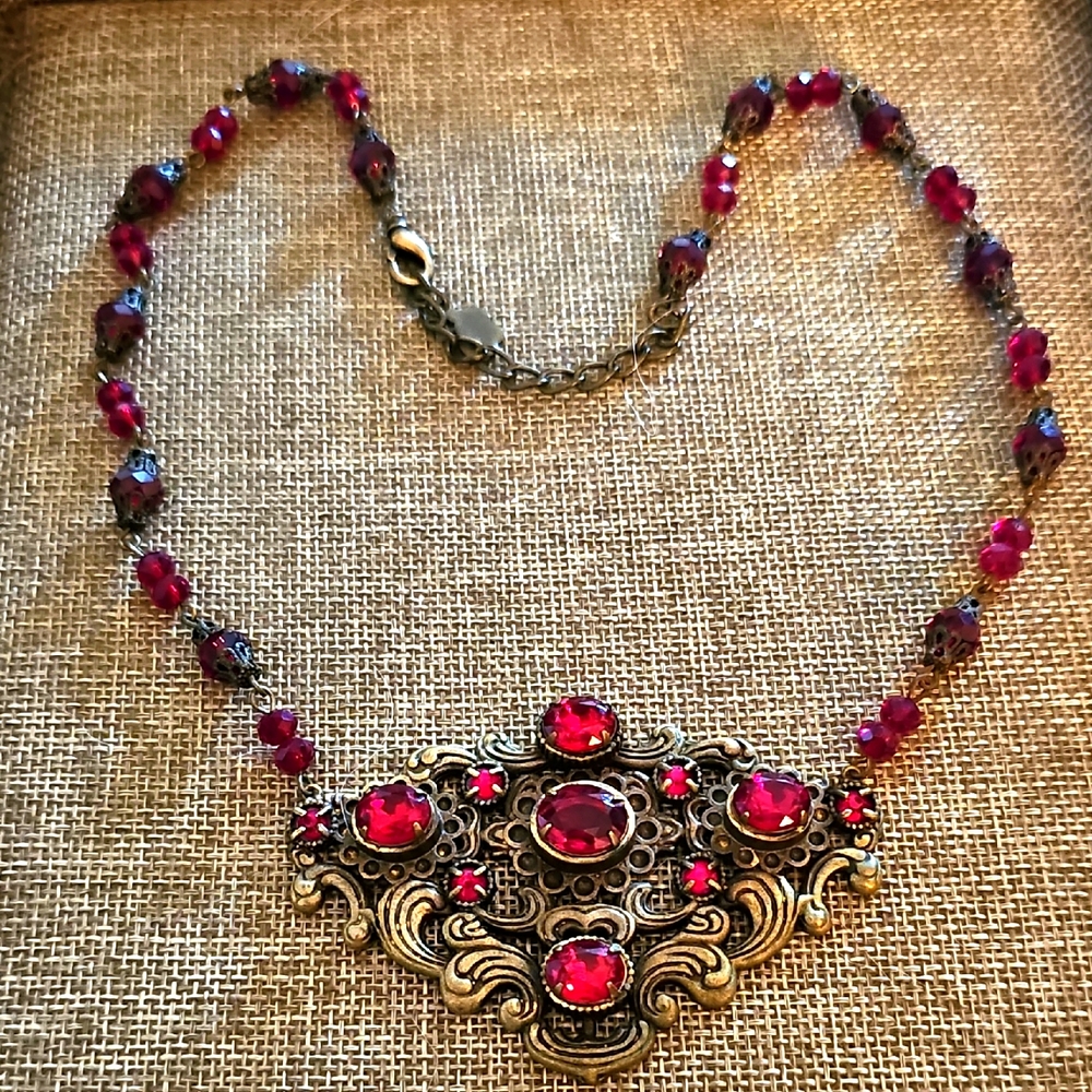 Antique Victorian Ornate Necklace